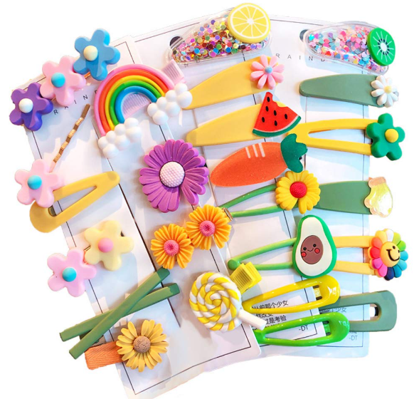Baby Hair Clips Cute Lovely Fruit Cartoon