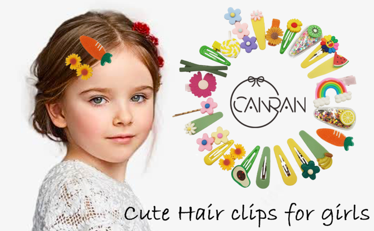 Baby Hair Clips Cute Lovely Fruit Cartoon