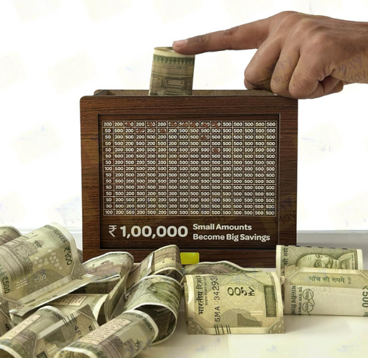 Wooden Moneey Piggy Bank, Moneey Saving Boxx